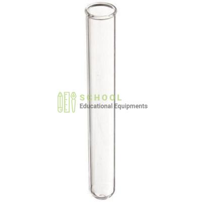 Borosilicate Glass Test Tube With Rim