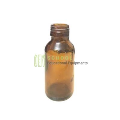Bottle Reagent, N.M. Glass Amber Color