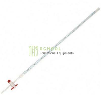Burettes With Straight Bore PTFE (Teflon) Key Stopcock